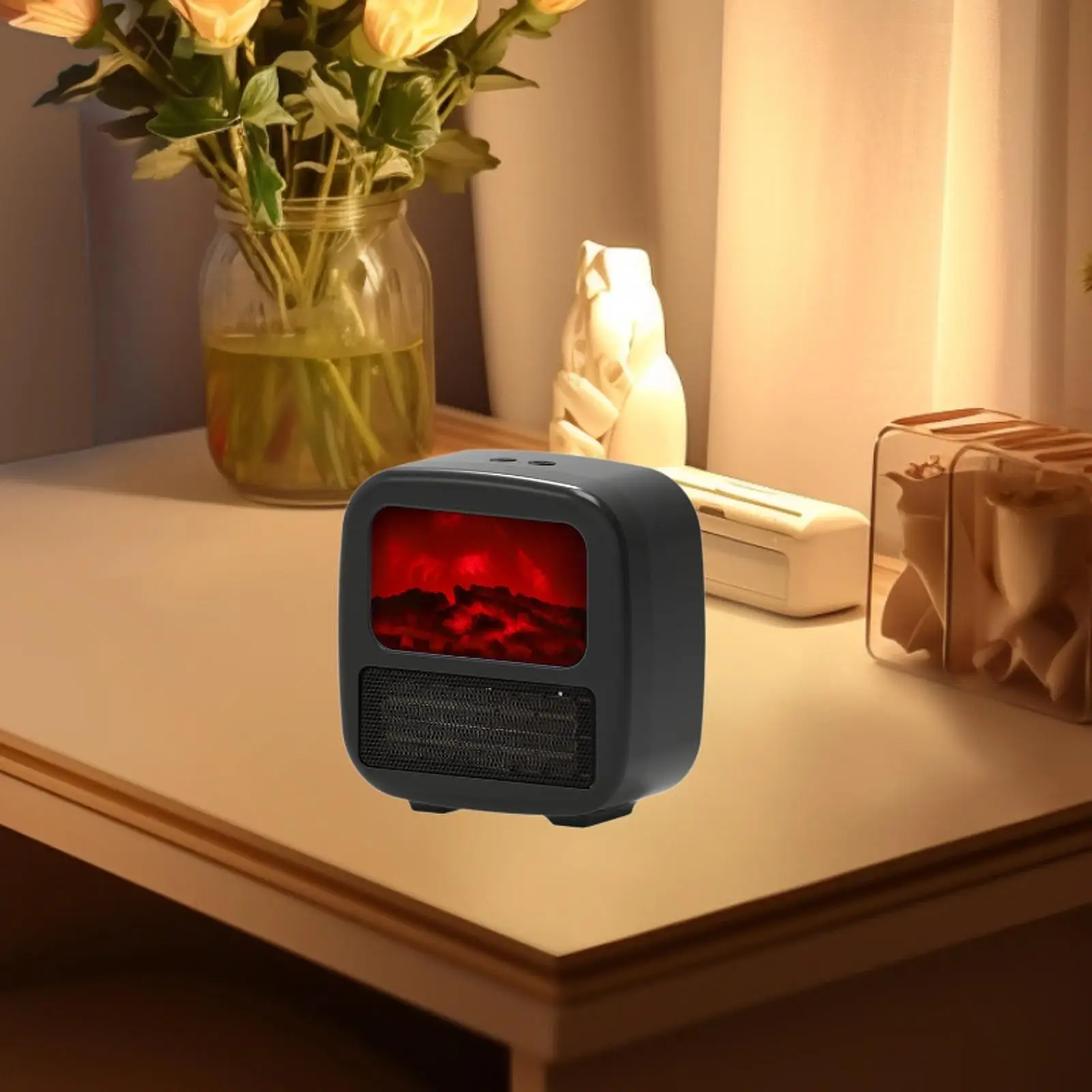 Portable Heater Electric Fireplace for Farmhouse Dormitory Bedroom Portable Heater Electric Fireplace for Farmhouse Dormitory Bedroom
