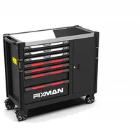 Complete Professional Tool Cabinet Workshop Screws Trolley Large Wheeled Storage Tool Cabinet Organizer Tool Arrangement 1