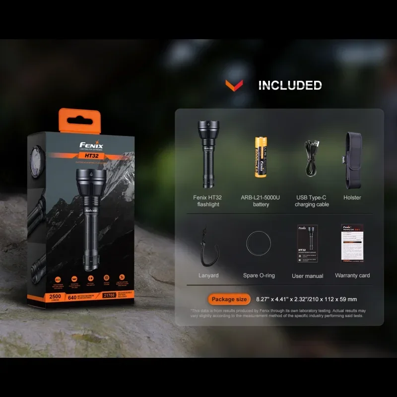 Fenix HT32, 5000mAh 배터리 포함
