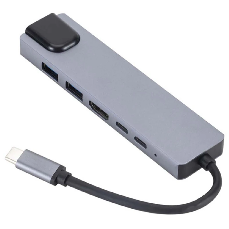 

HOT-USB3.1 Type USB-C To HDTV + RJ45 док-станция 6 в 1 для док-станции Nintendo адаптер типа C
