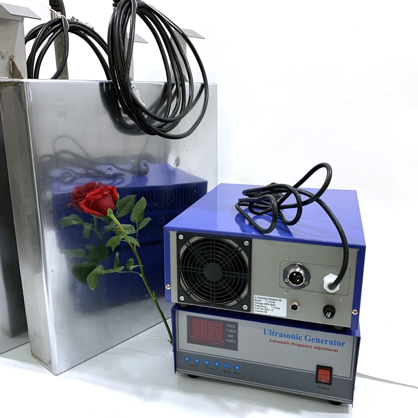 Side Tpyes 3000w 33khz Underwater Immersible Ultrasonic Transducer Pack For Cleaning Tank