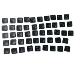 GreyBlack Russia 48 Replacement Keycap Set with Scissor Mechanism (48 Keycaps RU)