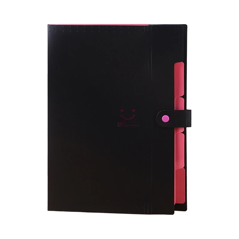 

Expanding File Folder File Organiser, File Folder, High Capacity, Easy to Carry, with Buckle Closure and Compartments 40JB