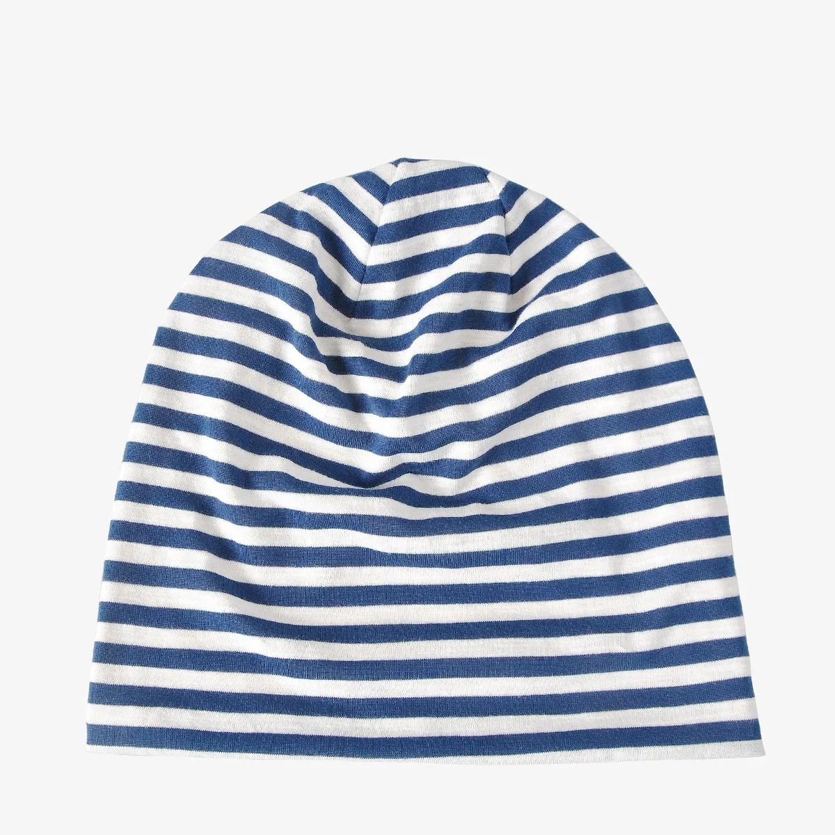 COKK Spring Summer Hats For Women Men Unisex Stripe Beanie Bonnet Femme Sunscreen Breathable Retro Baggy Cap Headwrap Headdress 3