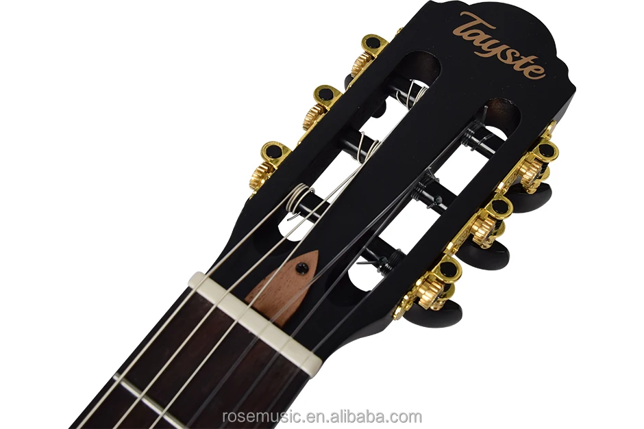 Tayste CG100S Classical Style Silent Guitar ( BLACK