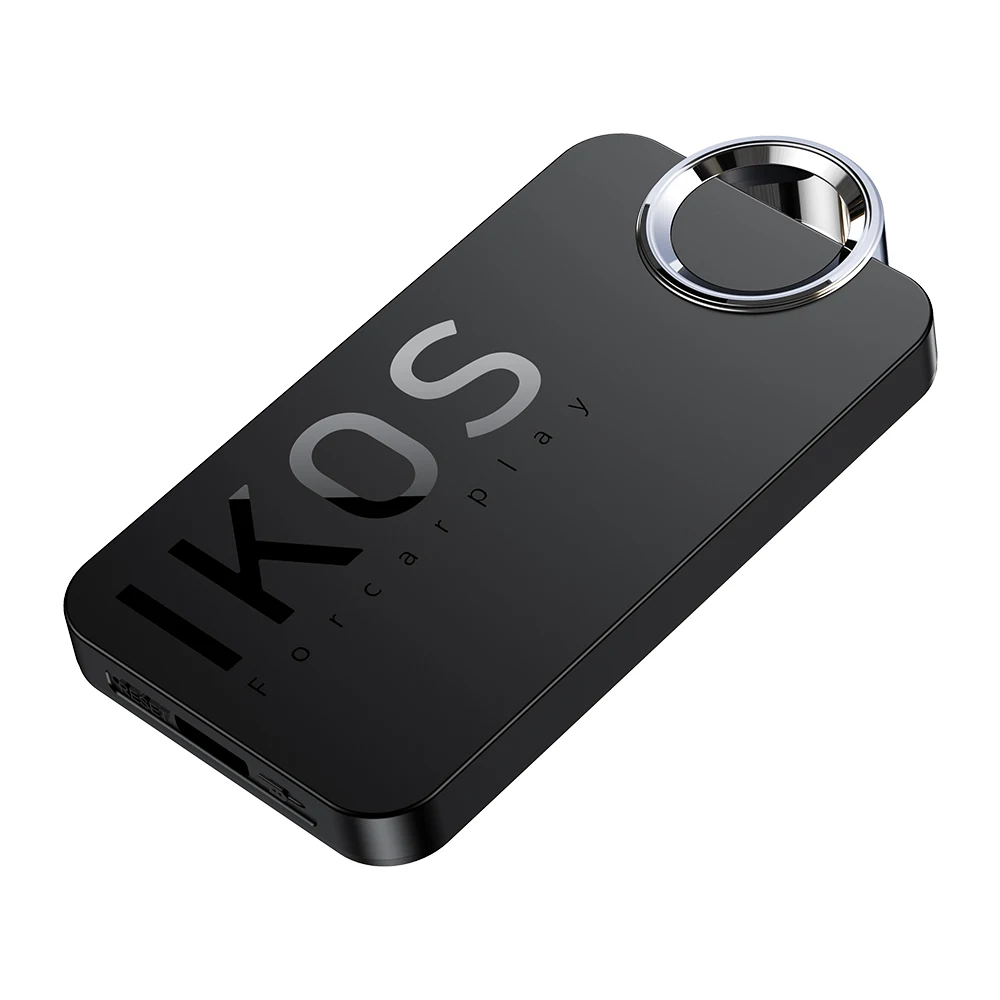 IKOS Wireless CarPlay Adapter Converts Wired to Wireless Carplay Dongle Plug and Play for Cars from and iOS 10+