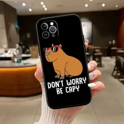 Cartoon Capybara Art Phone Case for Motorola Moto S30 Pro (1)