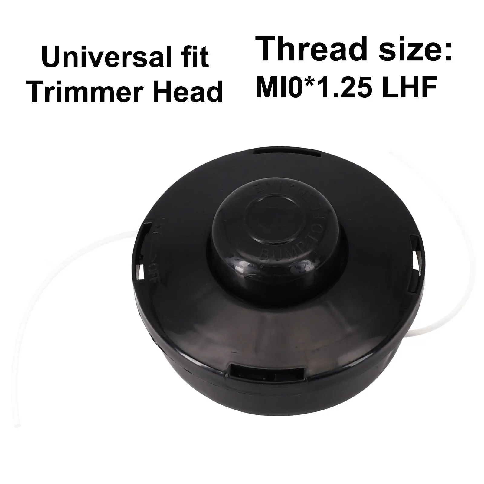 Grass Trimmer Head Grass Trimmer Brush Cutter Accessories Mower Accessories Garden Grass Trimmer Head Lawn Mower Replacement Part Hardened Plastic Trimmer Head Bump Feed Line Spool Brush Cutter