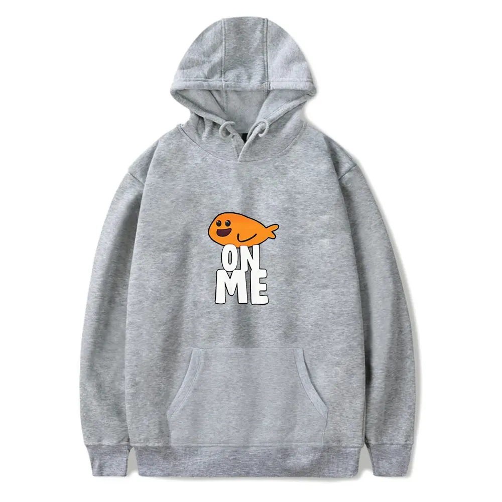 

Tiko Fishy On Me New logo Rapper Pullover Hoodie Men and Women Harajuku Style Hip-hop Sweatshirt Spring and Autumn