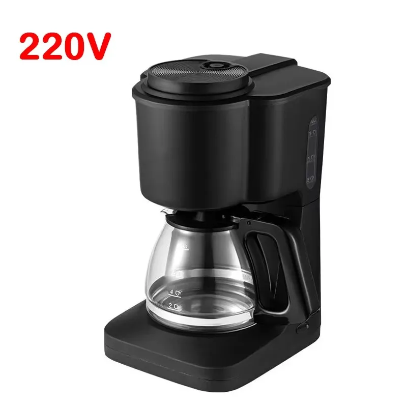 110 V/220 V Elettrico Automatico Latte Macchina Per Caffè Espresso Mini Moka Gocciolamento Caffè Americano Macchina Per La Preparazione del Caffè Teiera Caldaia 600 W