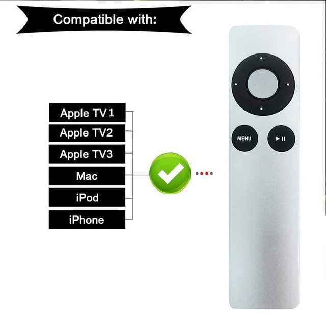 Télécommande pour Apple TV Siri 4ème génération, pour Apple TV TV1 TV2 TV3  TV4 TV5 Smart TV BOX, récepteur de télécommande - AliExpress