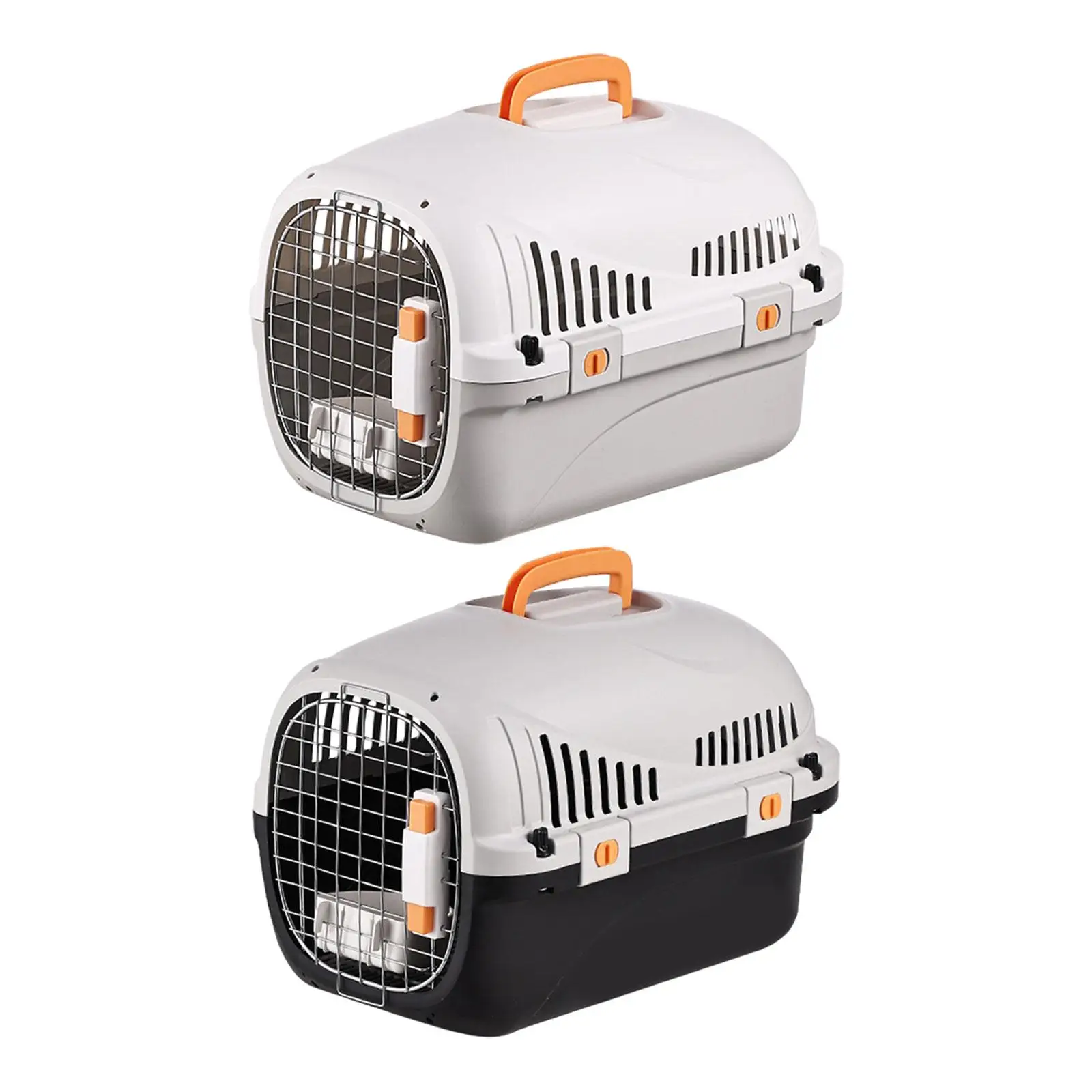 Hard Sided Cat Carrier Pet Kennel Dog Crate for Kitten Cat Indoor Outdoor