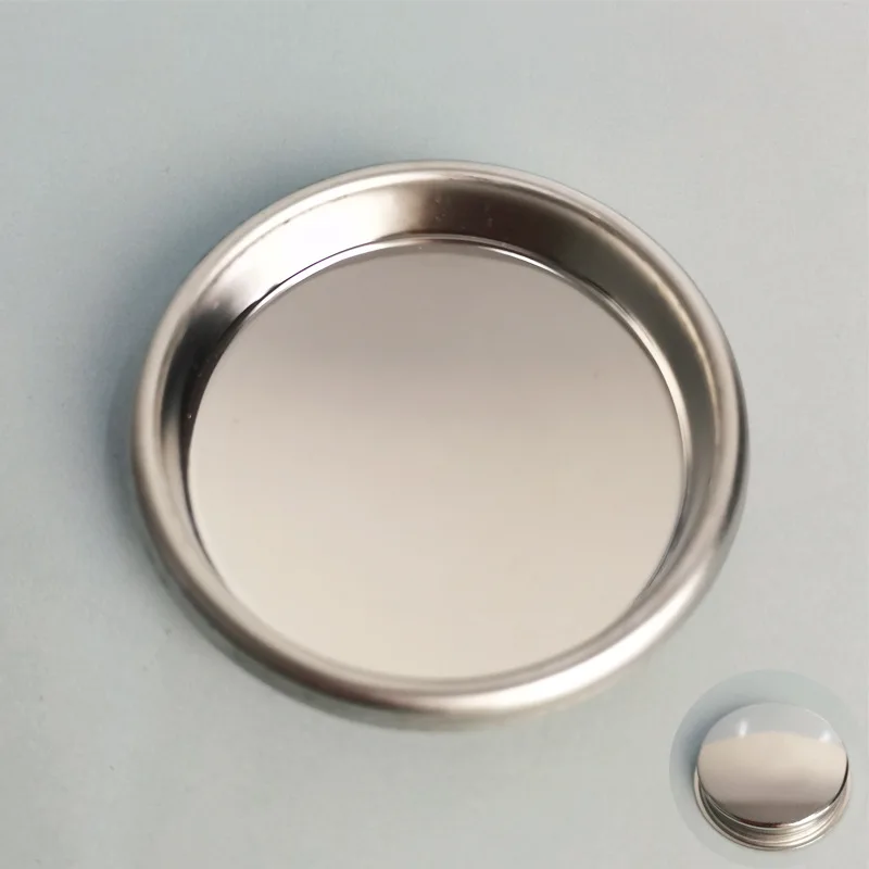 2 Paniers Filtre à Café 58 Mm En Inox - Paroi Simple Pour 1 Tasse - Porte-filtre Pour Machine Expresso - Réutilisable