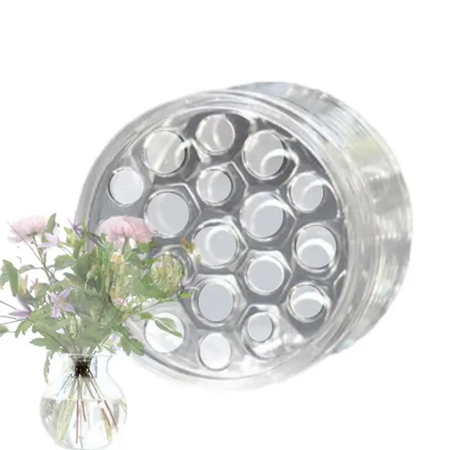 Ikebana Stem Holder for Vases, Bouquet Twister Flower Arrangement DIY Spiral Stem Holder Waterproof Sturdy Floral Arranger