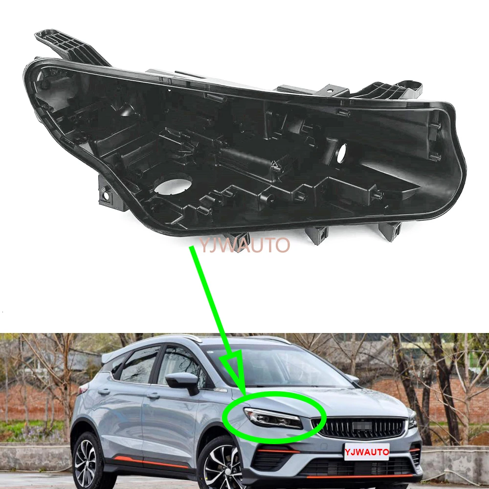 

LED Headlight Base For Geely Emgrand S 2020 2021 2022 Headlamp House Car Rear Headlight Back Support