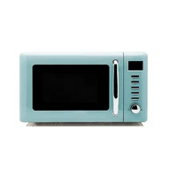 Microwave, Countertop Microwave with 8 Auto Cooking Times, 20 Liter 700 Watt Kitchen Appliance, 5 Power Levels, Turquoise 1