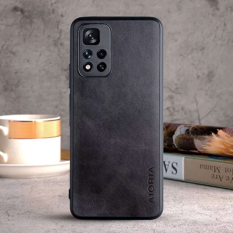 Luxury Vintage Leather Skin Phone Case - Premium Protection Cover