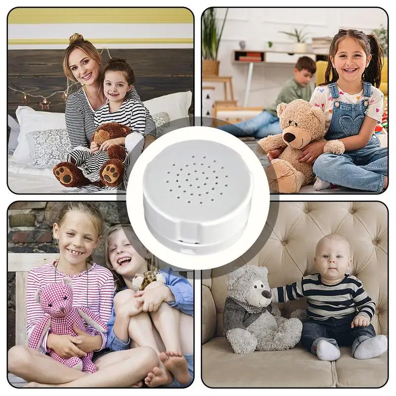 Voice Box For Stuffed Animal Recordable Sound Module For Plush Toy 30S Voice Message Stuffed Animal Sound Recorder 2