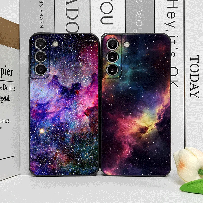 Galaxy Pattern Phone Case - Mysterious Space Universe Design