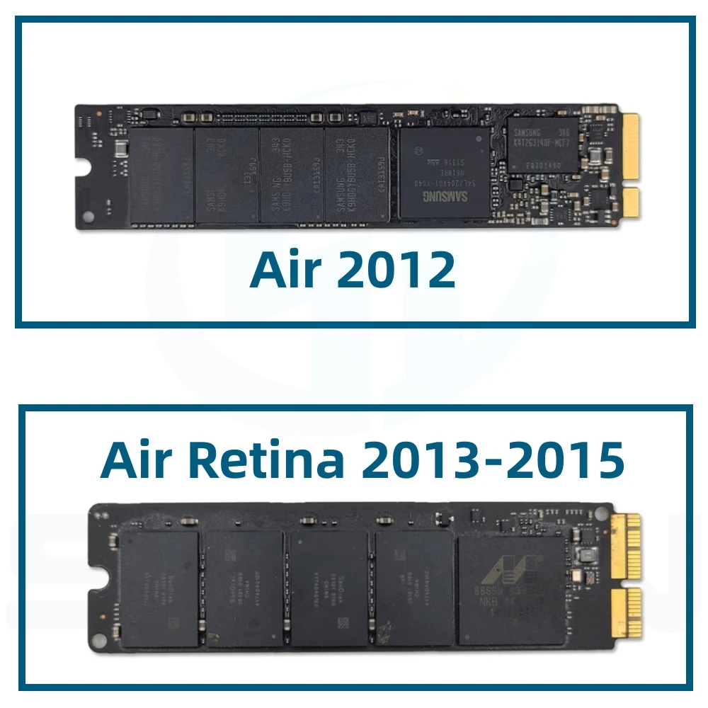 Laptop A1370 A1369 A1465 A1466 A1502 A1398 64Gb 128Gb 256Gb Ssd Per Macbook Air Retina Pro Solid State Drive 2011-2015 Yeaer