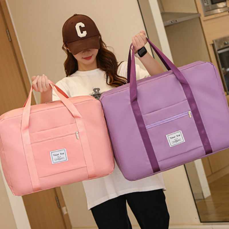 

Large Capacity Travel Bag Waterproof Luggage Tote Handbag Women Men Travel Duffle Bags Sport Gym Yoga Storage Shoulder Backpack