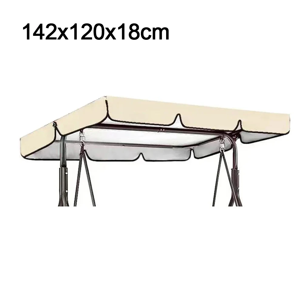 Sun Proof Swing Chair Canopy, Impermeável e Resistente ao Rasgo, Sombra de Proteção Solar, 190T, Tecido Oxford