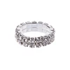 Elastic Ring Fashionable Stretch Crystal Inlaid Finger Rings Unique Engagement Wedding Promise  Ring Jewelry Gift 6