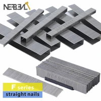 304 Stainless Steel Door/T Shaped Staples F15/F20/F25/F30/T50/Nail Pneumatic Gun Straight 10J series Woodworking Furniture DIY 1