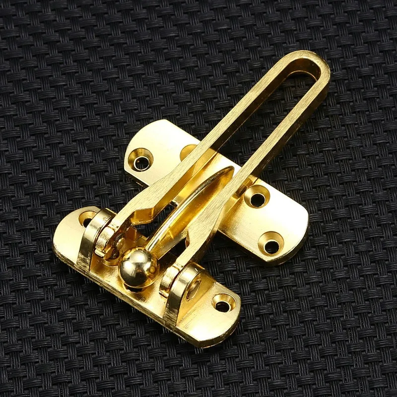 Description Picture 5 of item1PC Anti-theft Buckle Hotel Door Zinc Alloy Insurance Anti-lock Bolt