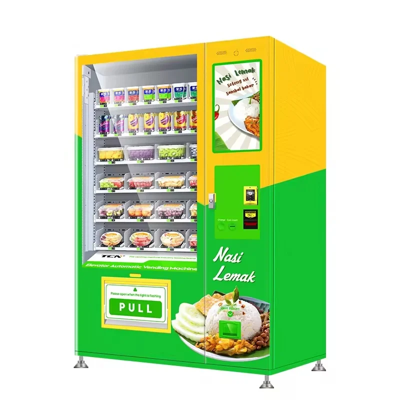 New Arrived Green Vending Machine Export Malaysia Elevator Vending Machine for Refrigerated Food - Image 2