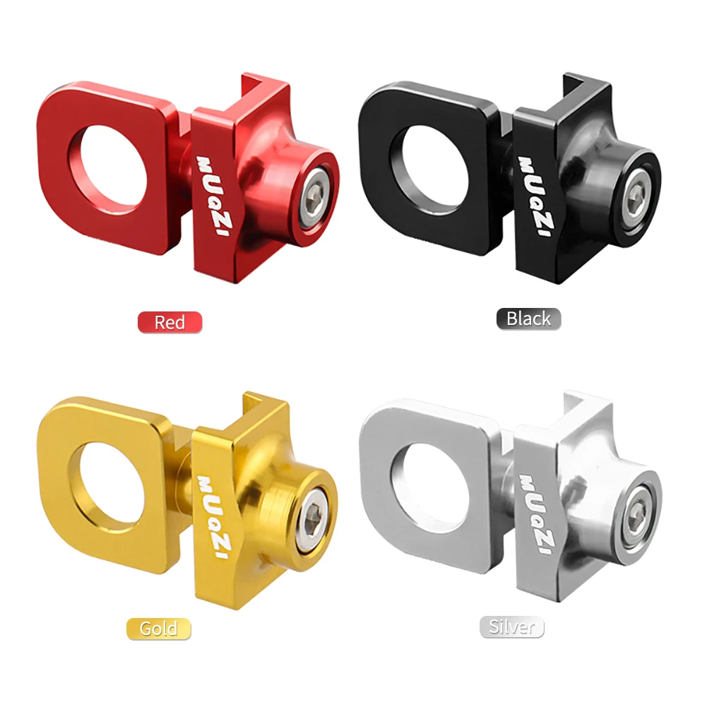 1-3Pcs Bicycle Chain Adjuster Aluminum Alloy Chain Tensioner DIY Modification Lightweight Wear-resistant Cycling Accessories