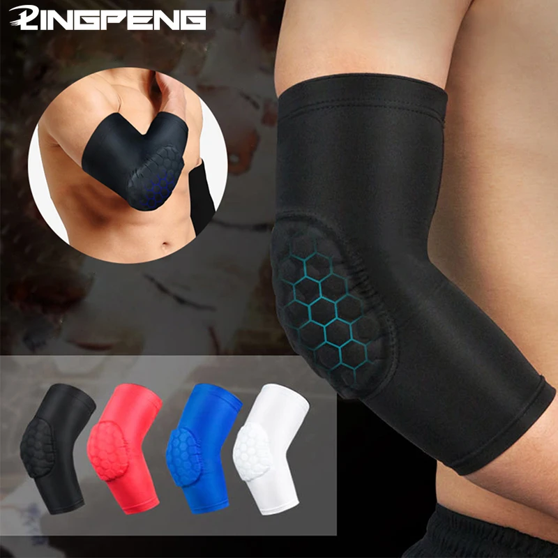 

Honeycomb Anti-collision Arm Elbow Pad, Basketball Shooting Sleeve, Suitable for Sports Basketball