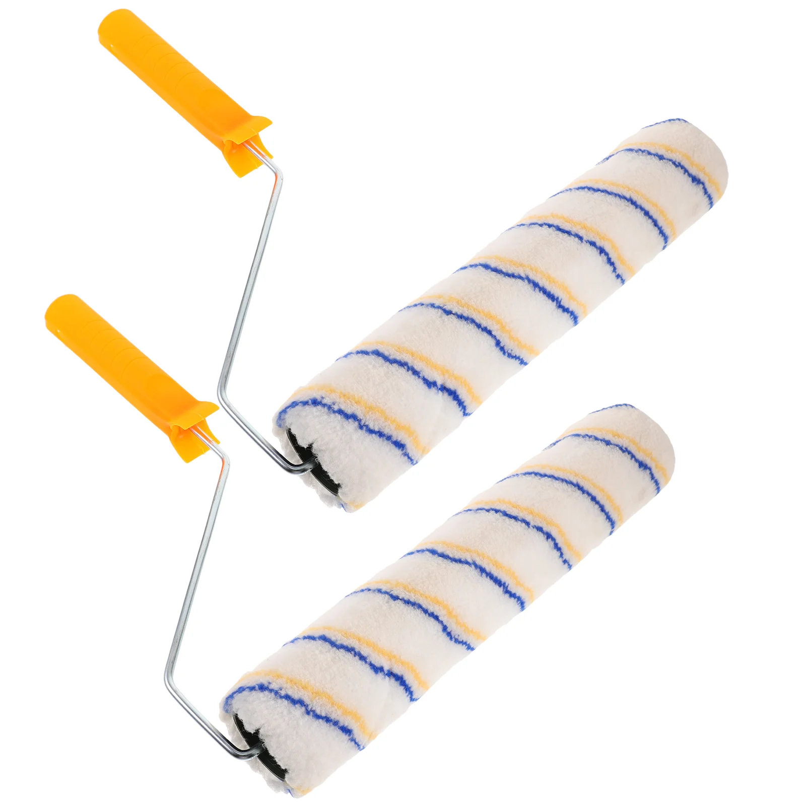 2pcs 300mm Paint Roller Professional Handheld Wall Paint Painting Tools 2pcs paint tray palette painting watercolor palette for watercolors gouache painting oil