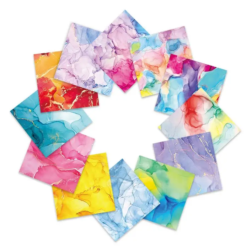 

Patterned Paper Pad DIY Handcrafted Paper Pack Colorful Vintage Background Paper Art Craft Embellishment Gift Wrapping Handmade