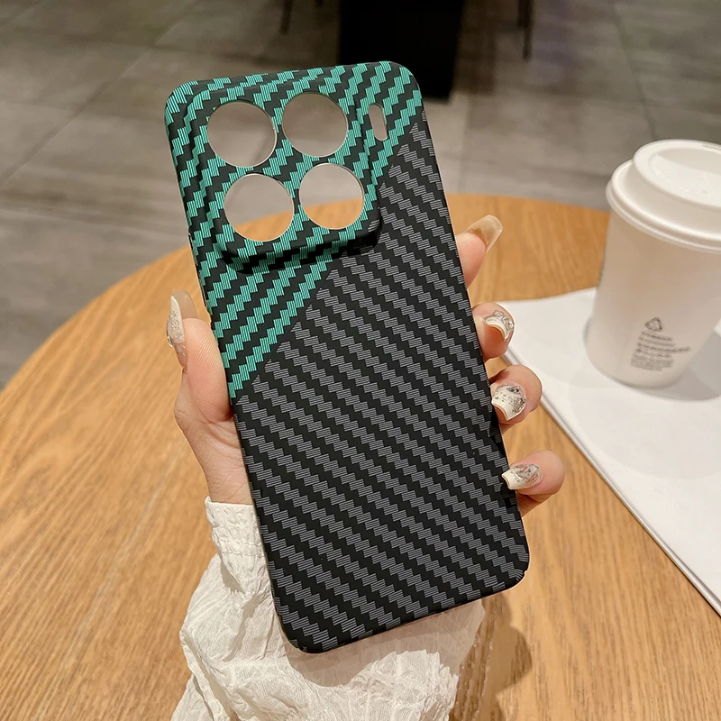 Kevlar Carbon Fiber Pattern Hard Case Cover with Enhanced Protection