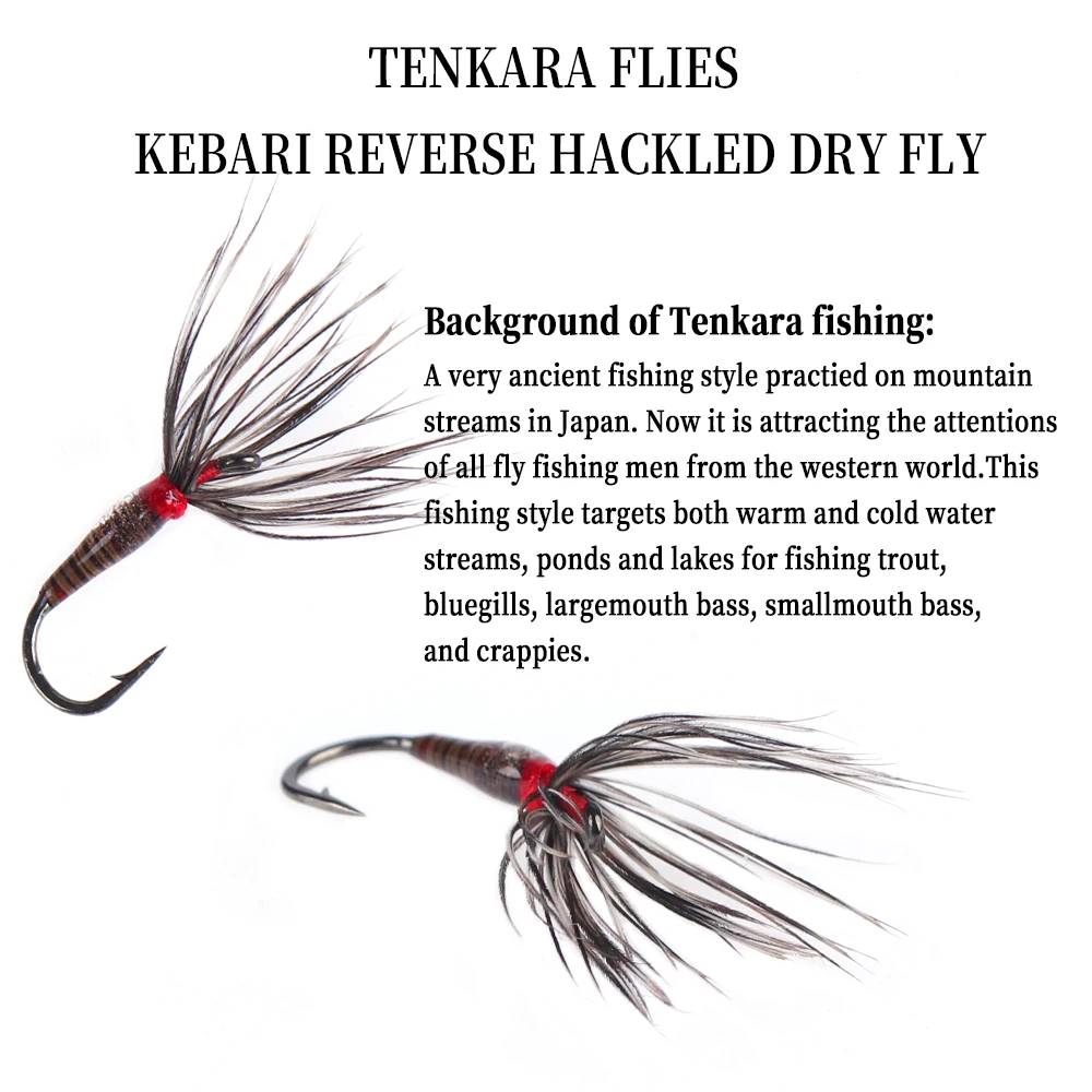 Mosche Da Pesca Red Squirmy 6 Mosche Da Pesca Squirmy Worms Rosse - Foto 4