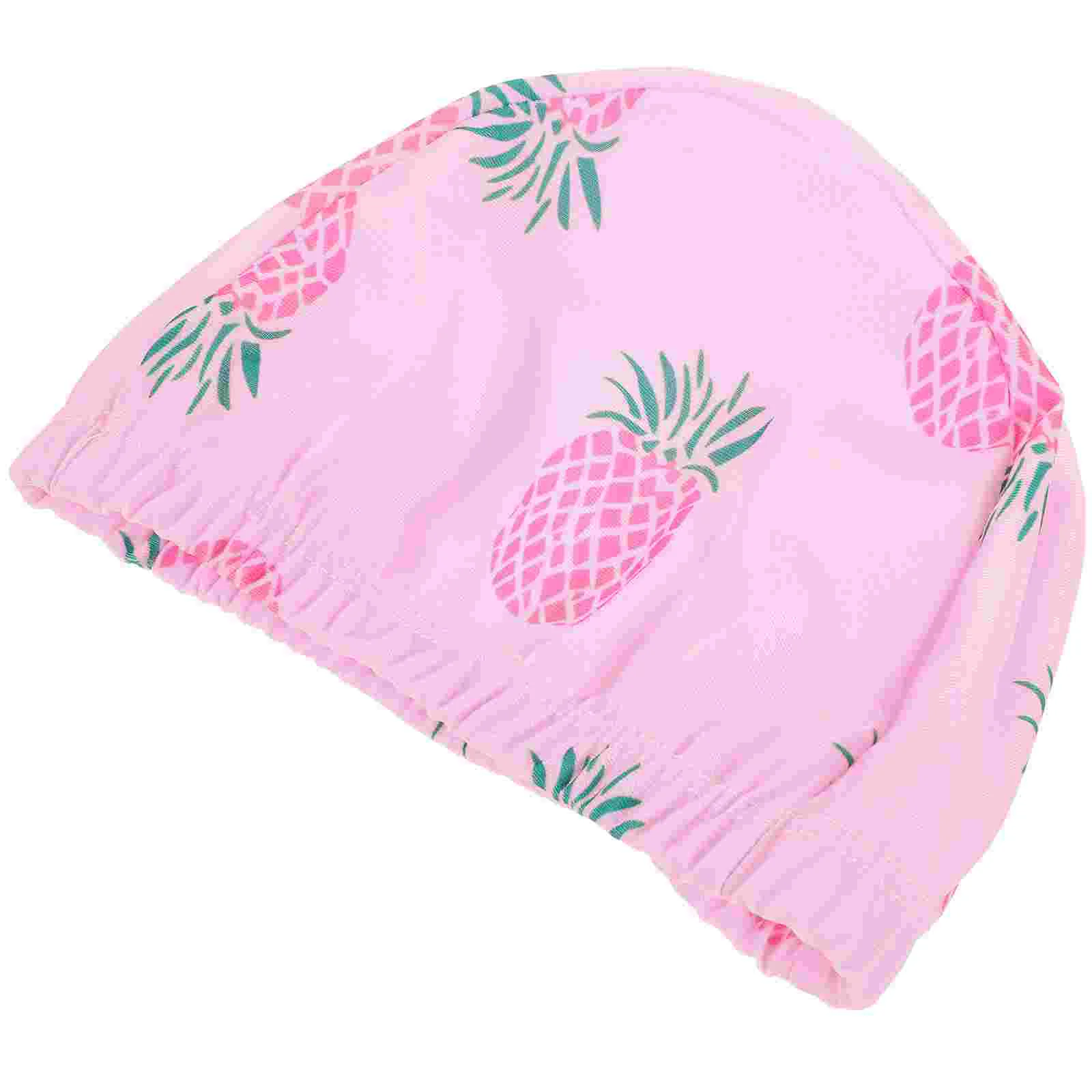 

2 Pcs Children's Swimming Cap Comfortable Caps That Keep Hair Dry Braid Cloth Accessories Kids 3-6 Baby Fabric