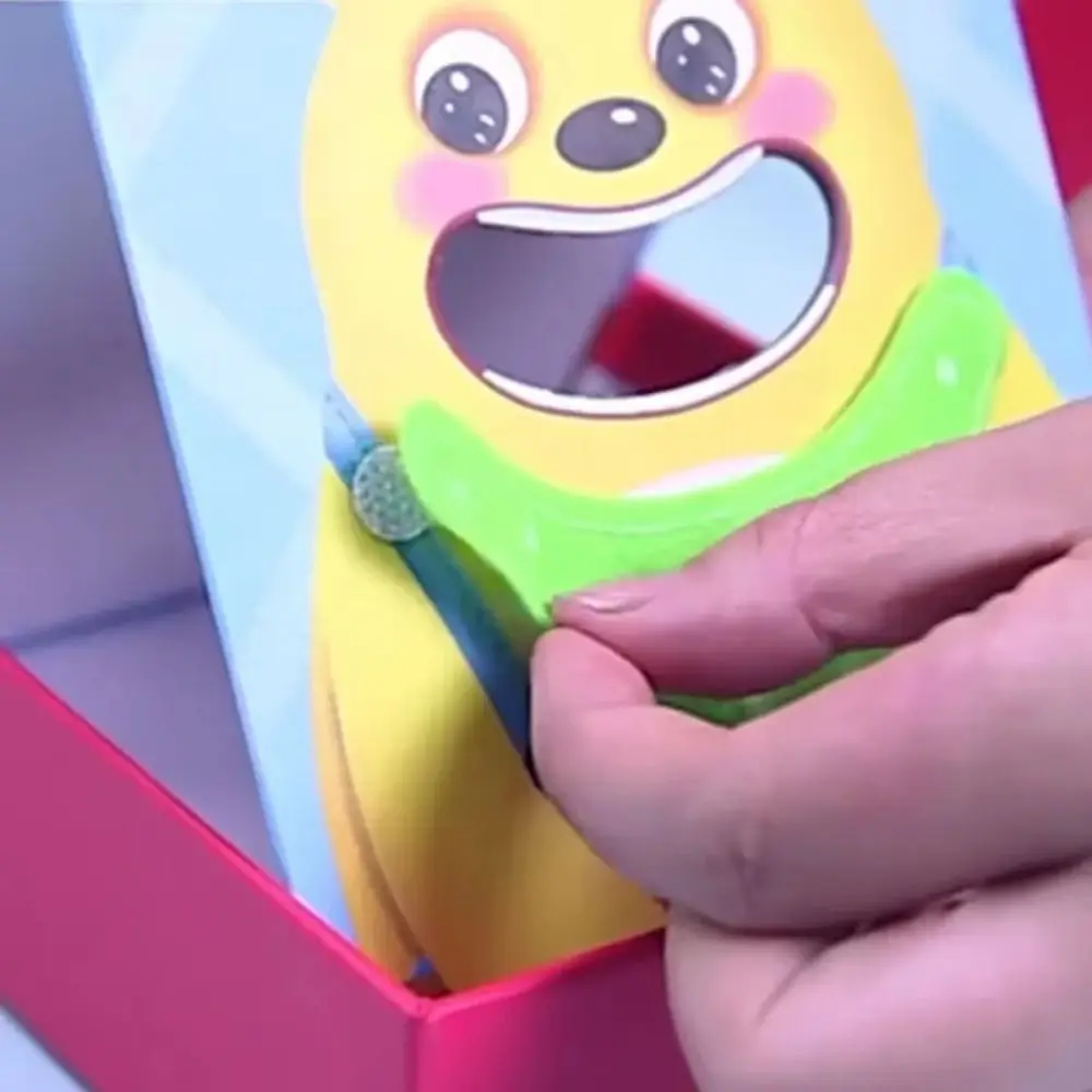 Food Feeding Simulation Feeding Game Role Play Simulation Bear Pretend Food Set Early Education Spoon Parent-Child Feeding Toy