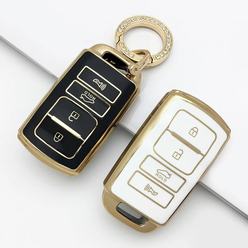 TPU Car Key Case Cover Shell Fob For KIA Cadenza K9 K7 k-04 Sorento K900 and New K7 key 2013 year to year 4 Button key case key case cover