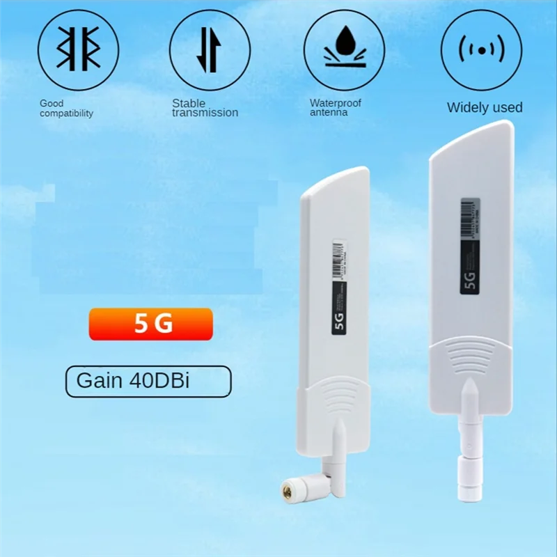 1PCS 5G/3G/4G/GSM Full Band Glue Stick Omni Wireless Smart Meter Router Module Gain 40DBi Antenna