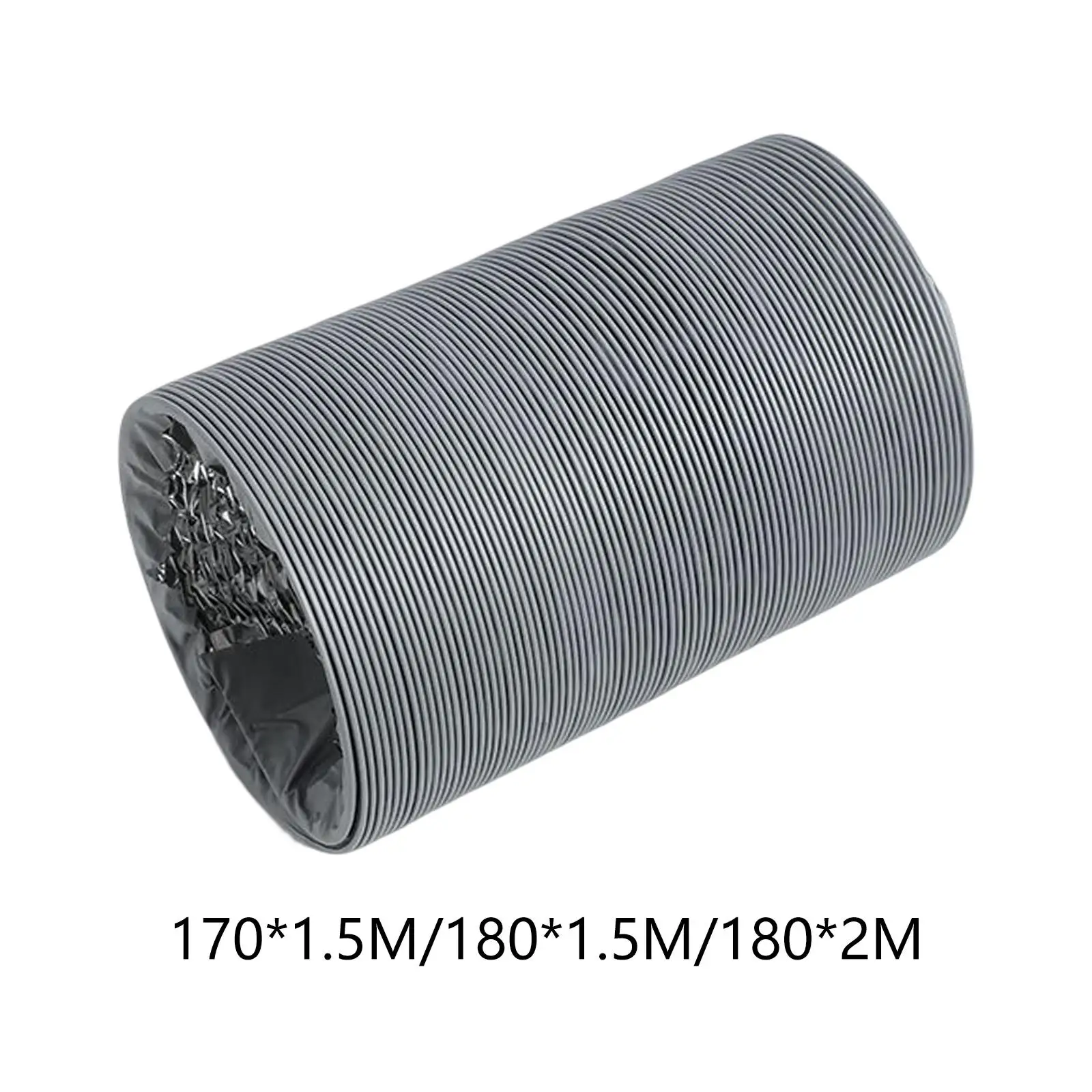 PVC Aluminum Foil hose Extractor Fan Pipe Adjustable for Toilet