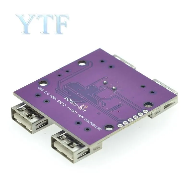 CJMCU-204 ���� USB 2.0 ��� DC ��Ʈ�ѷ�, 4 ��Ʈ USB ���, 5V 500mA