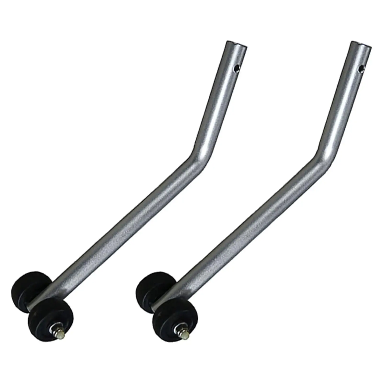 2 Pieces Wheelchairs Anti Rollovers Reverse Wheel Aluminum Alloy Universal Wheelchairs Stabilizer Wheels for Elderly Patient 2