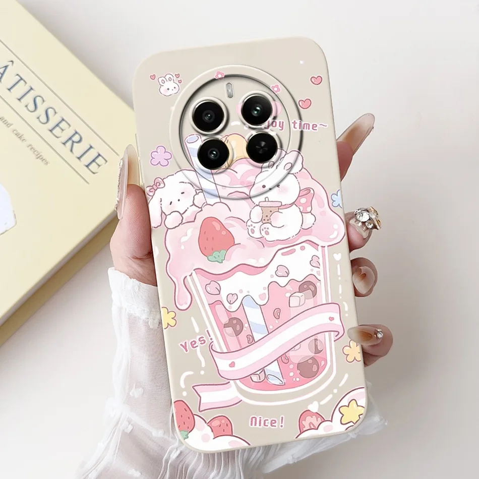 Cute New Design Soft Silicone Shockproof Phone Case - Plain Style