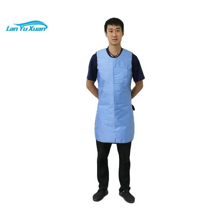 

OEM hospital lightweight rubber X radiation protective lead free Apron for medical
