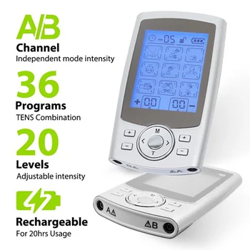 Tens Muscle Massager 36 Mode Electric Body Arm Back Massage Digital Slimming Machine Muscle Massage Relaxation 2