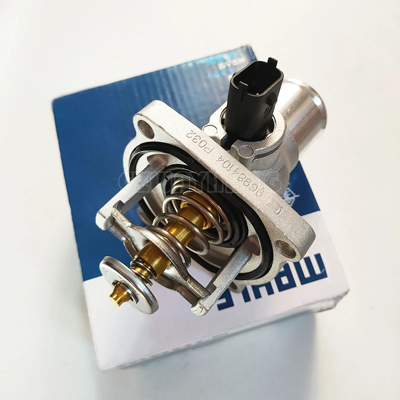 New Original Engine Coolant Thermostat Assembly For Chevrolet Chevy Cruze Sonic Aveo Astra Zafira Signum OEM# 96984104 25193683