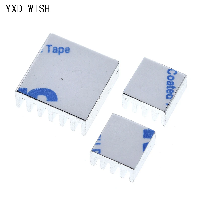 Aluminum Heat Sink 30pcs Set Adhesive Raspberry Pi Heatsink Cooler Pure Kit For Raspberry Pi 2 B