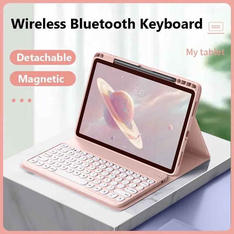 Custodia Con Tastiera Bluetooth Per Honor Pad X8a 11'' 2024 – Layout Italiano – Include Pellicola 9H E Portapenne