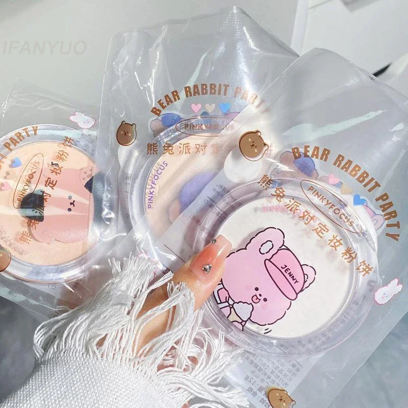 Face Powder Pressed Powder Foundation Setting Powder Loose Powder Compact Powder Face Oil Control Matte Makeup Powder Moisturizing Press Powder Brighten Skin Tone Waterproof Lasting